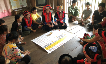 Community meeting in Vietnam